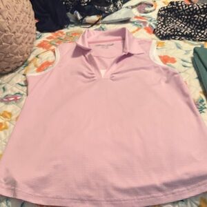 Chic Light Pink Sleeveless Tank Top